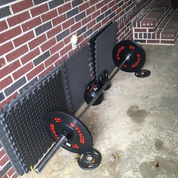 ethos rubber bumper plates